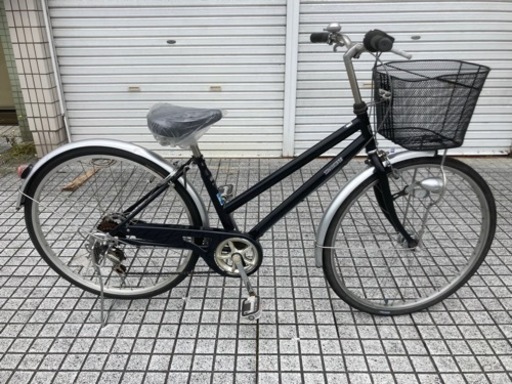 26インチ自転車】6段変速付き 前かご、ライト新品❗️若林自転車 唐崎