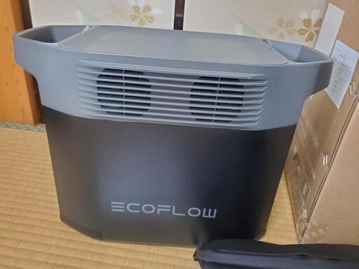 最終値下げ！【1度使用しただけ】 EcoFlow ポータブル電源 DELTA 2 リン酸鉄 大容量1024Wh