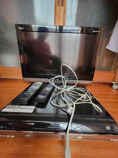 ハイビジョンレコーダー　テレビ　のセット