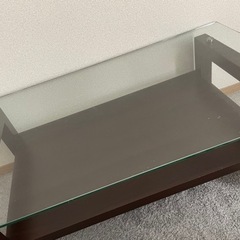 【早い者勝ち】透明2層テーブル