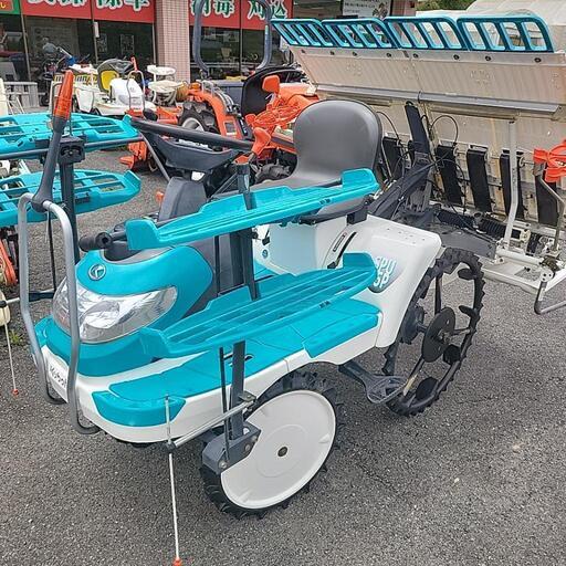 クボタ　4条植え　田植機　ロータリー式