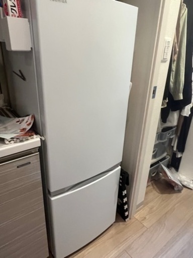 【取引済】TOSHIBA冷蔵庫170L+右開き+2ドア