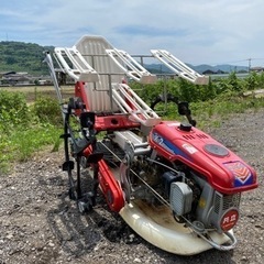 ☆ 共立 田植え機[土付き苗用] みのる X-2 中古実働 ☆