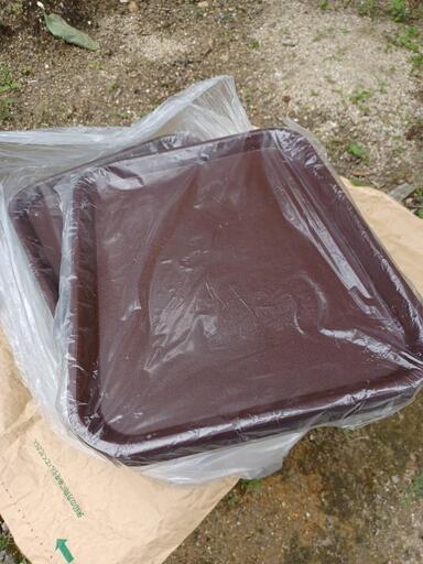受付終了　　　　　　　　　　プラスチックお盆40枚です。