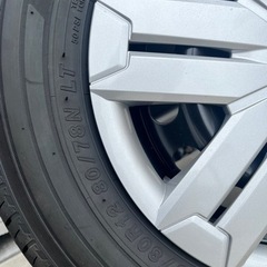 アトレー　S710V  新車外し　タイヤ　ホイール　カバー付き