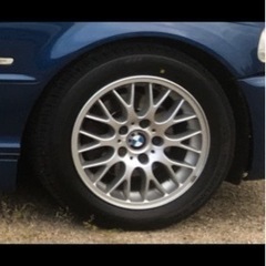 BMW 純正アルミPCD120 205/55R16 新品同様