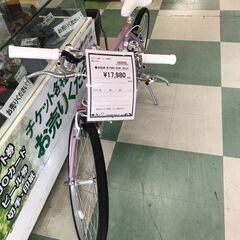 MIYAKO BIKE　自転車　クロスバイク　24インチ　ピンク...