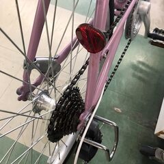 MIYAKO BIKE　自転車　クロスバイク　24インチ　ピンク　可愛い　貝塚市　二色浜