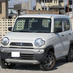 【車検取得後お渡し】Ｈ２７年式/人気のホワイトパール色のハスラー（総額：48.8万円）