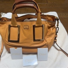 本物 Chloe クロエ 2way レザー ハンドバッグ　ショルダーバッグ