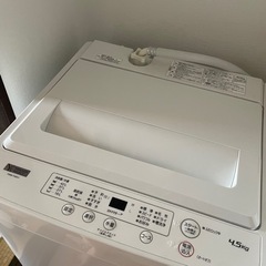 2021年製　4.5㎏縦型洗濯機