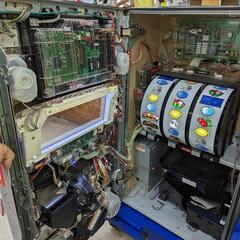 パチスロ実機 マジカルハロウィン2 マジカルバニーパネル コイン不要機 ID：126-012109-007
