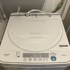 洗濯機　中古3年