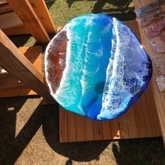 レジンテーブル、
38000を25000円