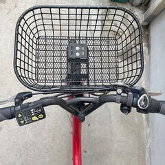 電動アシスト自転車】ヤマハ PAS City-C レッド バッテリー8.7Ah