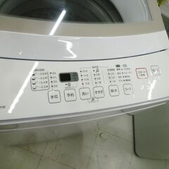 洗濯機 6.0kg 2019年製 ニトリ NTR60 ガラストップ ホワイト 家電 NITORI 6kg 苫小牧西店