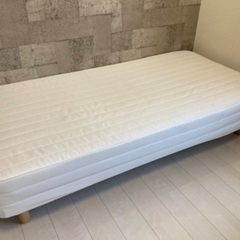【ネット決済】無印良品　シングルベッド、タンス