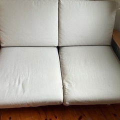 無印2シーターソファー（美品）交渉成立（７月までの方優先）