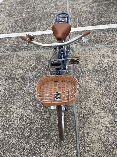 6/8 終 27㌅ 自転車 ギア有 6段変速 シティーサイクル 黒 菊HG