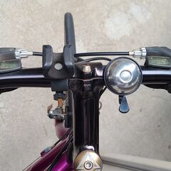 クロスバイク　fuji palette　27インチ　パープル　説明書付き　防犯登録可能　中古品　GMW6