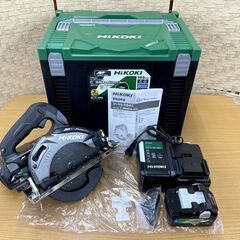 未使用 HiKOKI 165mmコードレス丸のこ C 3606DA(SK) 2XPBS マルチボルト蓄電池×2個 急速充電器 システム ケース4 展示品 札幌市