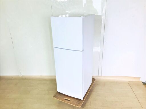 山口)下松市より　MAXZEN　冷蔵庫　JR138MLOIWH　2019年製　138L(冷蔵98L冷凍40L)　BIZKF15H