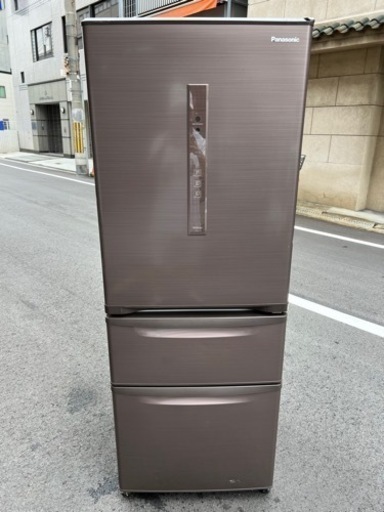 3ドア冷凍冷蔵庫㊗️保証あり✅設置込み大阪市内配送無料
