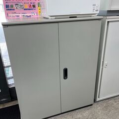 PLUS カギ付き書庫　スチール