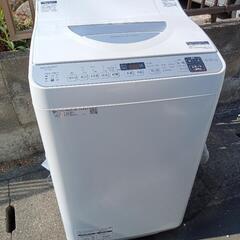 SHARP　シャープ　洗濯乾燥機（洗濯5.5K・乾燥3.5K）E...