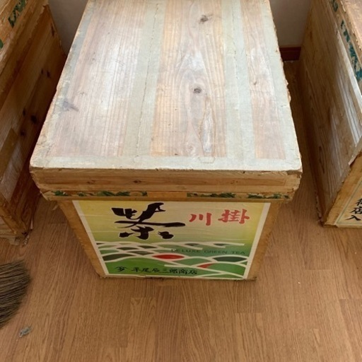 お茶箱　実家保管品