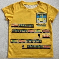 西武鉄道　黄色い電車キッズTシャツ