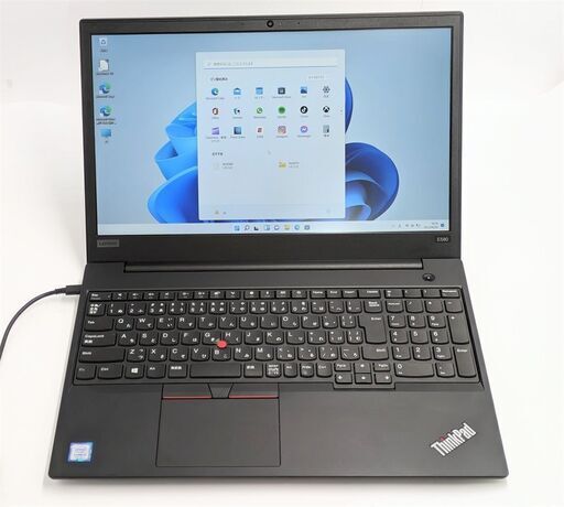 送料無料 中古美品 保証付 高速SSD 15.6型 ノートパソコン Lenovo E580 第7世代Core i3 4GB 無線 Wi-Fi Bluetooth カメラ Windows11 Office