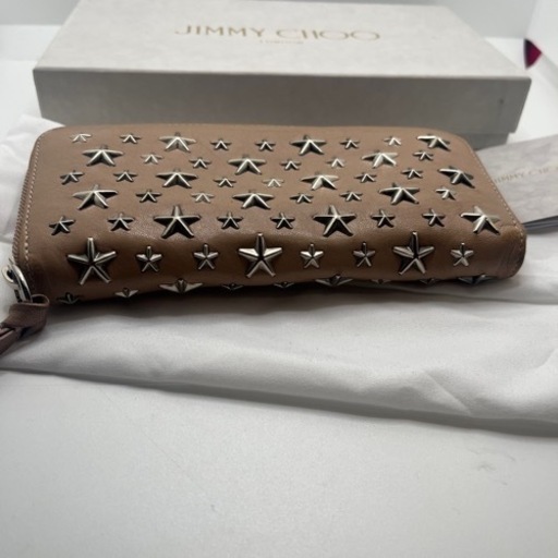 JIMMY CHOO ジミーチュウ  長財布 スター スタッズ