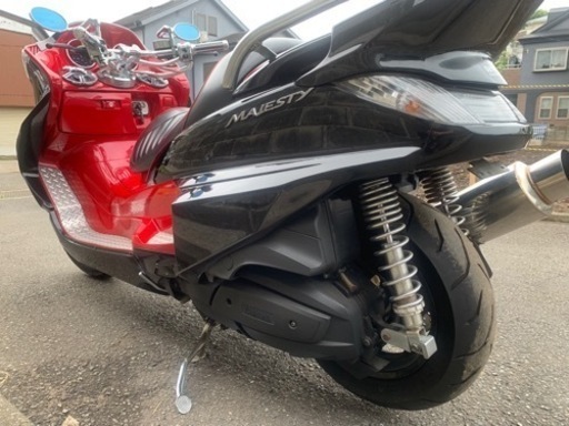 YAMAHA グランドマジェスティ 250 1.6万キロ カスタム多数 バッテリー