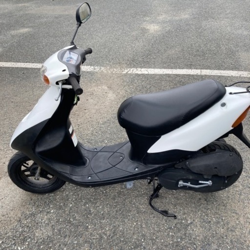 スズキ レッツ2 白 軽メンテ 普通に乗れる 福岡市