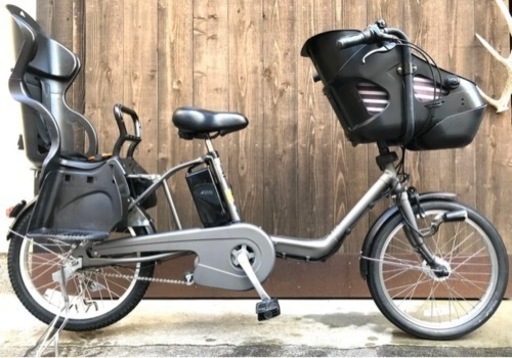 お話し中【前後純正チャイルドシート付き　パナソニック 電動アシスト自転車】ギュット・ミニ・DX