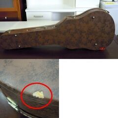 Gibson Custom レスポール用 純正ハードケース ギターケース ブラウン 