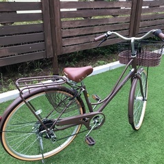 受け渡し予定者決定しました！　【 新品同様】 自転車 27インチ 27インチ 自転車（受け渡し予定者決まりました）