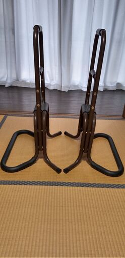 立ち上がり補助手すり2個セット