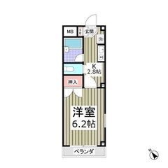 🌳入居費用6万円🌳】✨審査No.1✨ 🔥信越本線「北高崎」駅 徒...