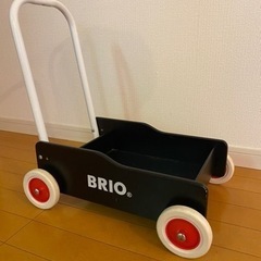 【ネット決済】BRIO (ブリオ) 手押し車 ブラック 対象年齢...