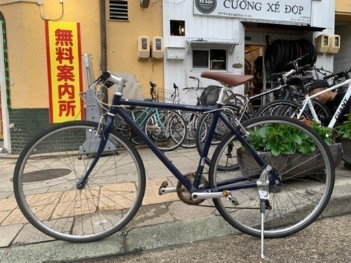 　ＷＥＥＤＥＮＤ　ＢＩＫＥ　クロスバイク　700x28c 7変速　フレーム　アルミ　チェーン　新品