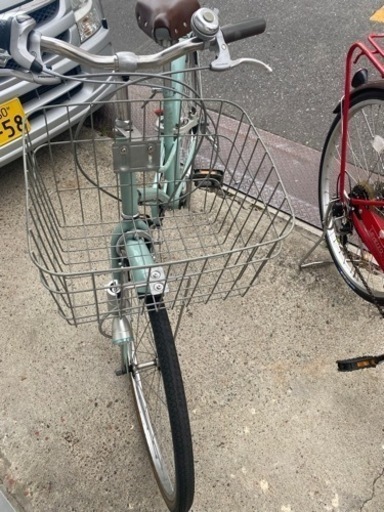 26インチ、ママチャリ自転車、中古品