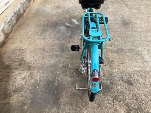 96 パナソニック新機種電動アシスト自転車viviDX26インチブルー