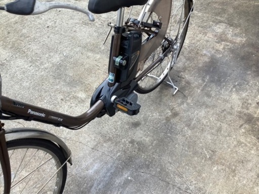195パナソニック新機種電動アシスト自転車viviDX26インチブラウン