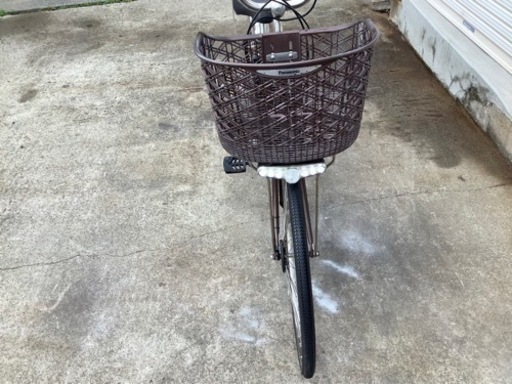 97 パナソニック新機種電動アシスト自転車viviDX26インチブラウン