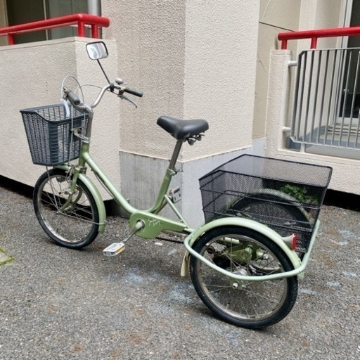 渋谷　大人用三輪車！丸石サンデーラブリー シングル SLA-B 三輪自転車