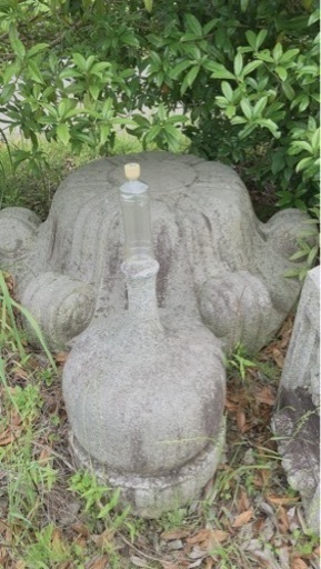 灯篭 かなり大きいです