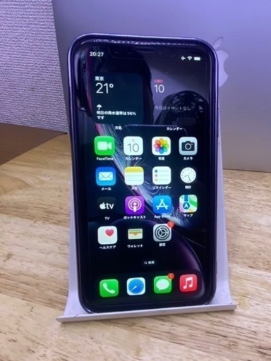 【美品】iPhone XR 128GB バッテリー新品