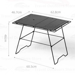 【直接お渡し限定】blackdog アウトドアテーブル　1卓